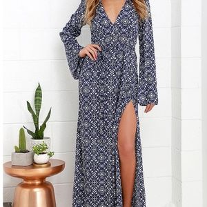 Long Sleeve Maxi Dress